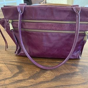 Beautiful genuine Hobo leather bag with original cover bag